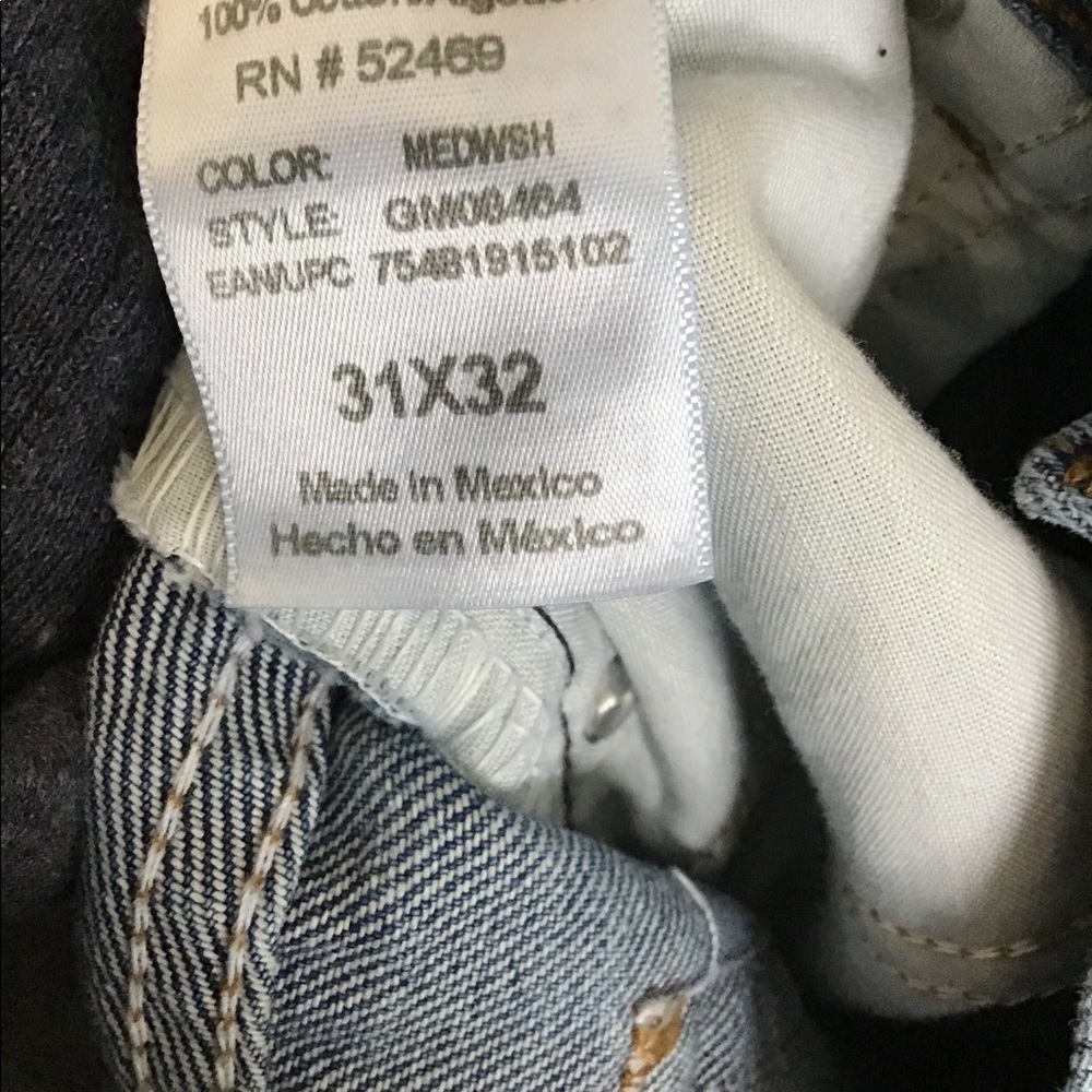 George Jeans Regular 31x32 NWT - Picture 5 of 5